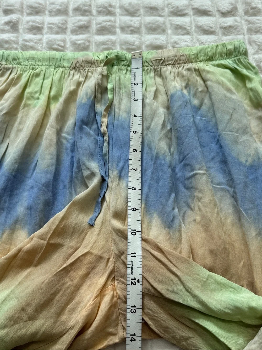 New FRNCH Paris Medium Parina Tie Dye Wide Leg Palazzo Pants - Picture 4 of 9